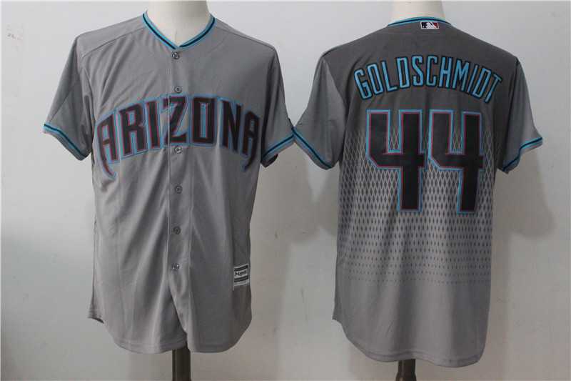 Arizona Diamondbacks #44 Paul Goldschmidt Gray New New Cool Base Stitched Jersey,We sell and wholesale Arizona Diamondbacks #44 Paul Goldschmidt Gray New New Cool Base Stitched Jersey on line form chian!